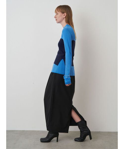 ELENDEEK(エレンディーク)の「ビスチェセットリブニット(ニット/セーター・レディース・オフホワイト/グレー/ブルー・FREE)」の12枚目の写真