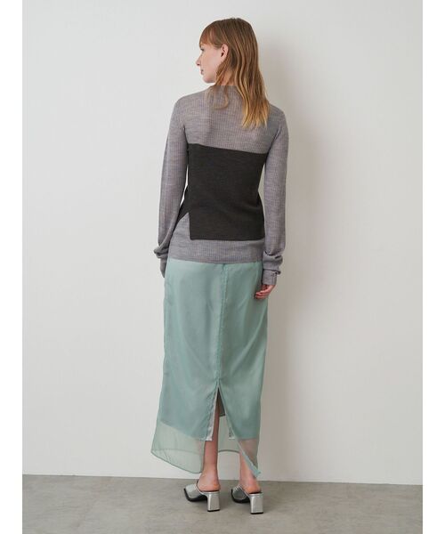 ELENDEEK(エレンディーク)の「ビスチェセットリブニット(ニット/セーター・レディース・オフホワイト/グレー/ブルー・FREE)」の20枚目の写真