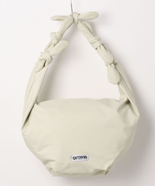 OUTDOOR PRODUCTS（アウトドアプロダクツ）の「OUTDOOR PRODUCTS/アウトドアプロダクツ　結びリボンハンドバッグ（ハンドバッグ・レディース・アイボリー/ブラック/ベージュ・ONE SIZE）」の10枚目の写真