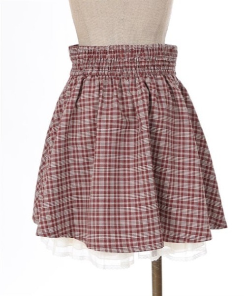 イレヘムチェックスカパン（その他パンツ）｜axes femme POETIQUE（アクシーズファムポエティック）