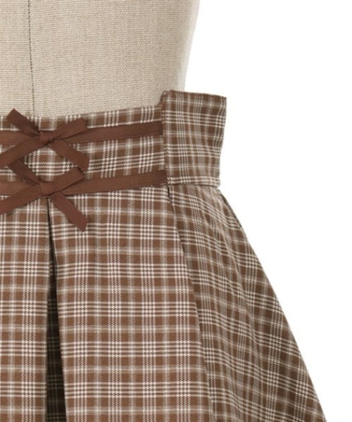 イレヘムチェックスカパン（その他パンツ）｜axes femme POETIQUE（アクシーズファムポエティック）