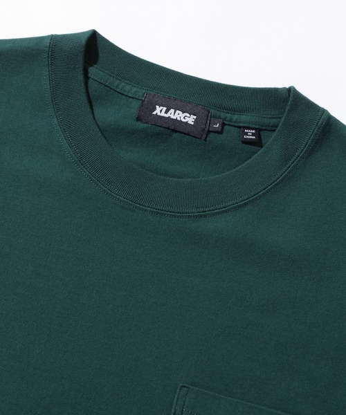 XLARGE（エクストララージ）の「EAGLE S/S POCKET TEE（Tシャツ/カットソー・メンズ・オフホワイト/ブラック/グリーン・XL/L/M/S）」の18枚目の写真