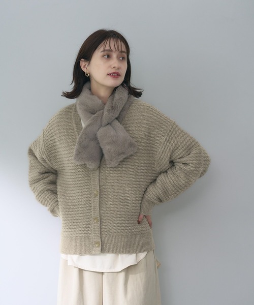 studio CLIP（スタディオクリップ）の「アソートラウンドヘムロングスリーブTシャツ（Tシャツ/カットソー・レディース・ベージュ/オフホワイト/スモーク/その他1/その他2・FREE）」の22枚目の写真