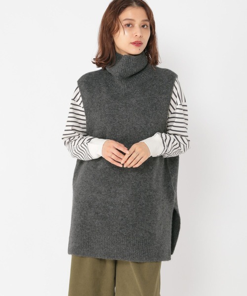 studio CLIP（スタディオクリップ）の「アソートラウンドヘムロングスリーブTシャツ（Tシャツ/カットソー・レディース・ベージュ/オフホワイト/スモーク/その他1/その他2・FREE）」の17枚目の写真