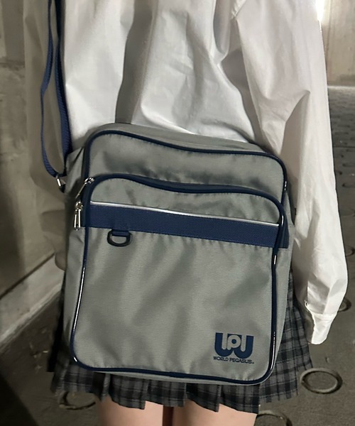 shrita（シュリータ）の「【ワールドペガサス×SHRITAコラボ】ショルダーバッグ【ZOZOTOWN限定販売】（ショルダーバッグ・キッズ・パープル/ピンク/グレー・FREE）」の6枚目の写真