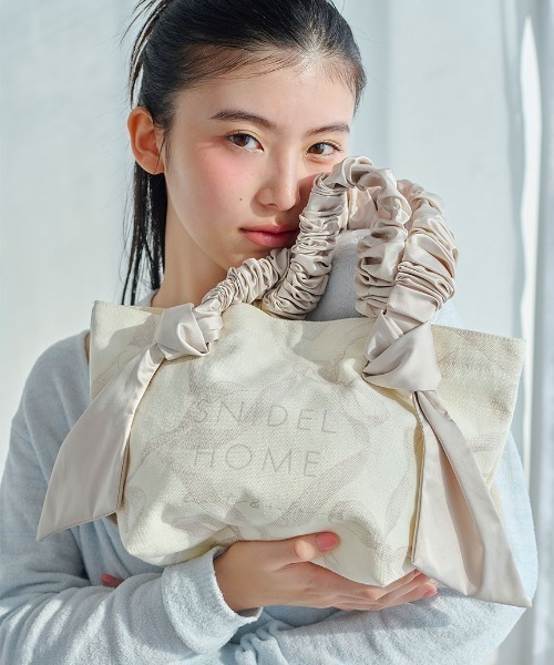 限定カラーあり】オーガニックキャンバストート -SMALL-（RIBBON