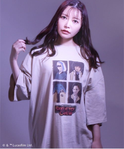 SKELETON CREW】BIG TEE/ユニセックス（Tシャツ/カットソー
