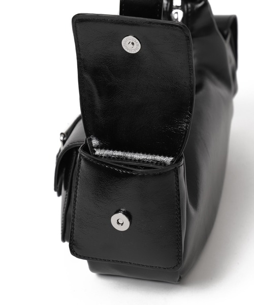 アポロ　WEGO ショルダーバッグ　新品 WEGO/【25年春夏新作】ハトメベルトポケットショルダー