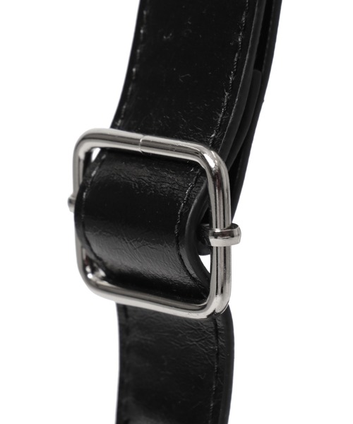 WEGO（ウィゴー）の「WEGO/ハトメベルトポケットショルダー（ショルダーバッグ・レディース・ブラウン/ブラック/レッド・FREE）」の19枚目の写真