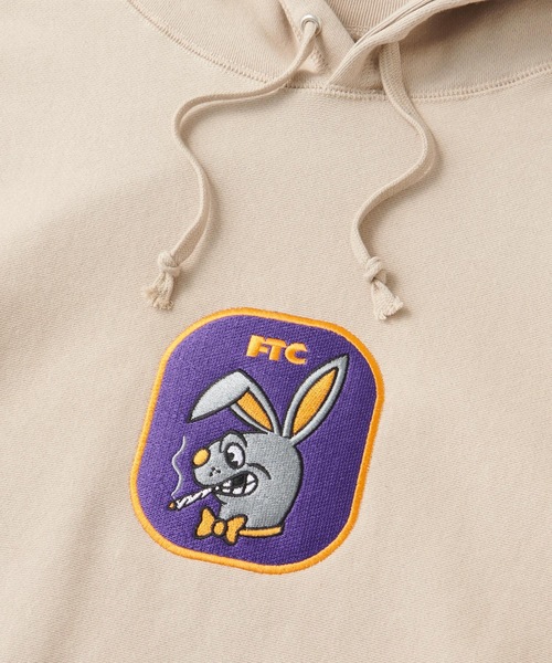 【FTC】RABBIT PULLOVER HOODY /フーディー FTC(エフティーシー)/ SMALL BOX LOGO ZIP UP HOODY -2.COLOR