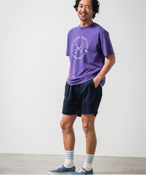 OFFSHORE(オフショア)の「VINTAGE TEE(Tシャツ/カットソー・メンズ・パープル/ブラック・XL/L/M/S)」の7枚目の写真