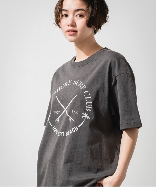 OFFSHORE(オフショア)の「VINTAGE TEE(Tシャツ/カットソー・メンズ・パープル/ブラック・XL/L/M/S)」の9枚目の写真