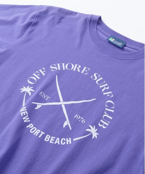 OFFSHORE(オフショア)の「VINTAGE TEE(Tシャツ/カットソー・メンズ・パープル/ブラック・XL/L/M/S)」の12枚目の写真