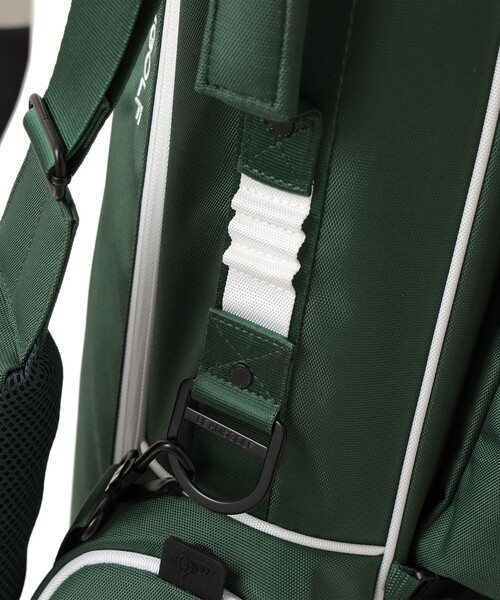 BEAMS GOLF（ビームスゴルフ）の「オリジナル スリムスタンド キャディバッグ 4（ゴルフグッズ・メンズ・ブラック/グリーン・ONE SIZE）」の20枚目の写真