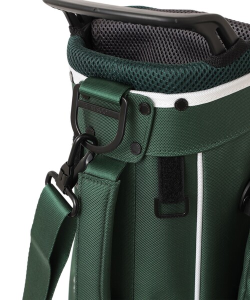 BEAMS GOLF（ビームスゴルフ）の「オリジナル スリムスタンド キャディバッグ 4（ゴルフグッズ・メンズ・ブラック/グリーン・ONE SIZE）」の21枚目の写真
