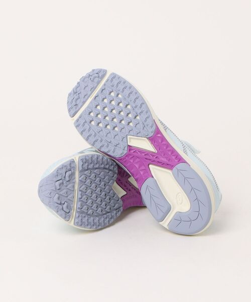 ASICS（アシックス）の「ASICS KIDS LAZERBEAM アシックス レーザービーム RJ-MG-G【軽量】スピードモデル キッズスニーカー 通学 運動会 1本ベルト 1154A215（スニーカー・キッズ・グレー系その他/ブラック×グレー・19.0cm/20.0cm/21.0cm/21.5cm/22.0cm/22.5cm/23.0cm/23.5cm/24.0cm/24.5cm）」の4枚目の写真