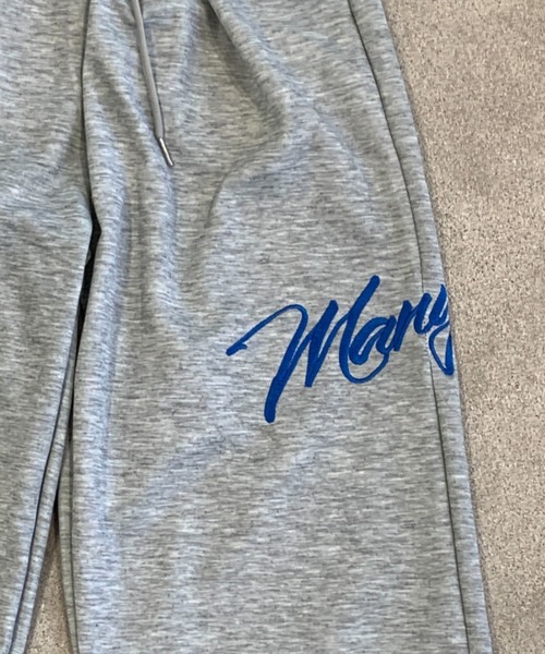 lilful（リルフル）の「サイド刺繍ロゴ ワイドスウェットパンツ（スウェットパンツ・レディース・ブラック/グレー・L/M）」の8枚目の写真