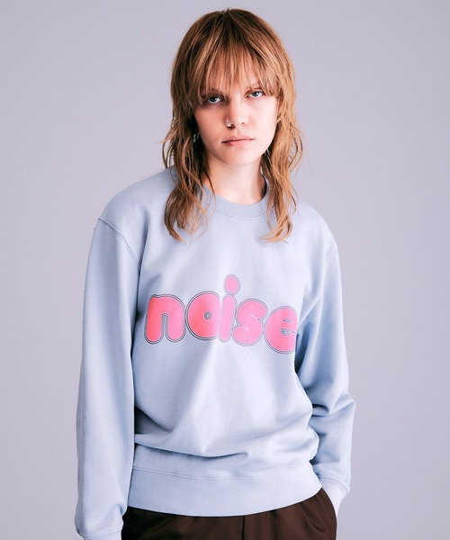 NOISE MAKER（ノイズメーカー）の「noiseロゴプリントスウェット（スウェット・レディース・ブラック/ブルー・S/M/L）」の12枚目の写真
