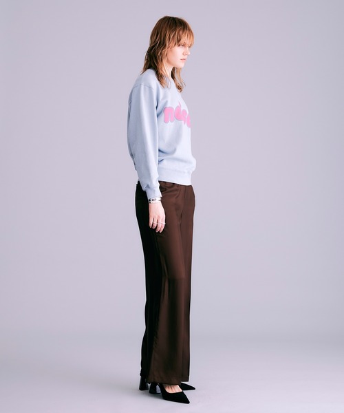 NOISE MAKER（ノイズメーカー）の「noiseロゴプリントスウェット（スウェット・レディース・ブラック/ブルー・S/M/L）」の11枚目の写真