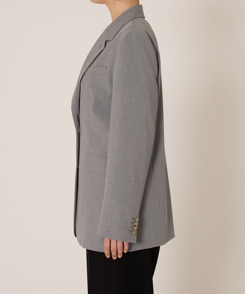 BARNYARDSTORM（バンヤードストーム）の「BARNYARDSTORM / ゴールドボタンジャケット（テーラードジャケット・レディース・ネイビー/グレー・S/M）」の16枚目の写真