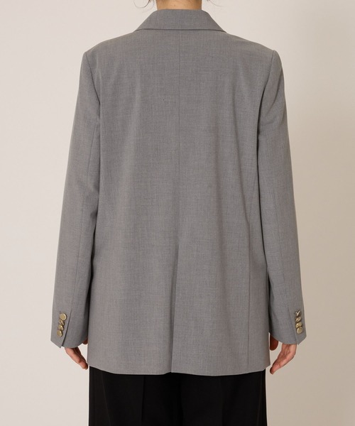 BARNYARDSTORM（バンヤードストーム）の「BARNYARDSTORM / ゴールドボタンジャケット（テーラードジャケット・レディース・ネイビー/グレー・S/M）」の17枚目の写真