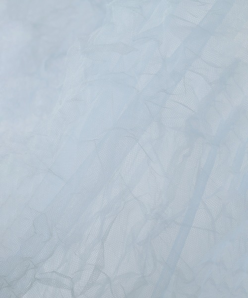 CHIGNON（シニヨン）の「(CHIGNON)チュールワッシャーTシャツ（Tシャツ/カットソー・レディース・ブルー/ブラウン・ONE SIZE）」の21枚目の写真