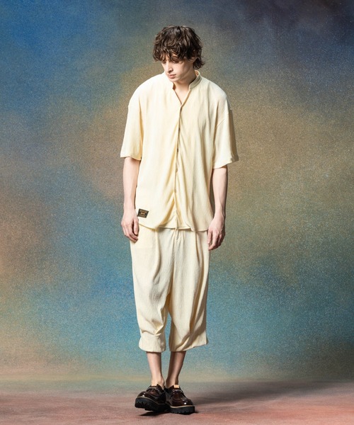 Glamour Crepe Cropped Pants / グラマークレープクロップドパンツ