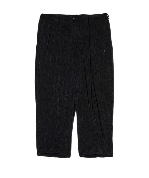 【美品】glamb グラムCropped pants クロップド ブラック Glamour Crepe Cropped Pants / グラマークレープクロップドパンツ