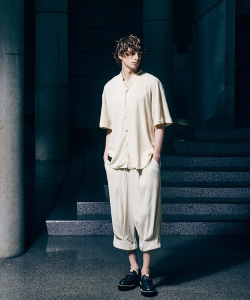 Glamour Crepe Cropped Pants / グラマークレープクロップドパンツ