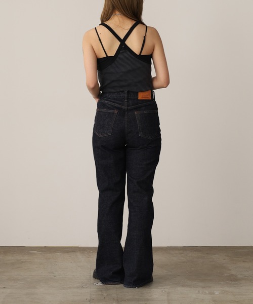 MILLER（ミラー）の「R.P.miller/ミラー Panel ribed camisole キャミソール（キャミソール・レディース・ミント/ホワイト×ブルー/グレー/ブラック/イエロー・FREE）」の20枚目の写真