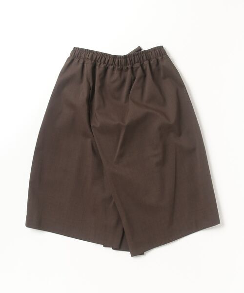 my beautiful landlet(マイビューティフルランドレット)の「【my beautiful landlet】 COHORUS RAMIE × SOLOTEX BACK WARP WIDE SHORT PANTS(その他パンツ・メンズ・チャコールグレー/ブラウン/ブラック・1/0)」の20枚目の写真