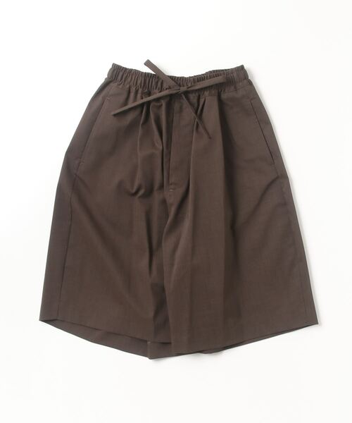 my beautiful landlet(マイビューティフルランドレット)の「【my beautiful landlet】 COHORUS RAMIE × SOLOTEX BACK WARP WIDE SHORT PANTS(その他パンツ・メンズ・チャコールグレー/ブラウン/ブラック・1/0)」の19枚目の写真