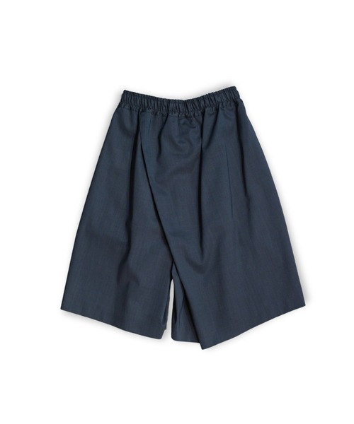 my beautiful landlet(マイビューティフルランドレット)の「【my beautiful landlet】 COHORUS RAMIE × SOLOTEX BACK WARP WIDE SHORT PANTS(その他パンツ・メンズ・チャコールグレー/ブラウン/ブラック・1/0)」の14枚目の写真