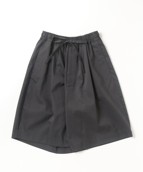 my beautiful landlet(マイビューティフルランドレット)の「【my beautiful landlet】 COHORUS RAMIE × SOLOTEX BACK WARP WIDE SHORT PANTS(その他パンツ・メンズ・チャコールグレー/ブラウン/ブラック・1/0)」の15枚目の写真