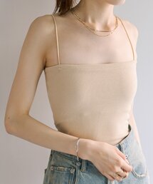 mystic | 【3色展開◎】パット付きキャミソール2(キャミソール)