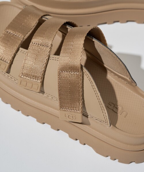 限定展開 UGG/アグ W GOLDENGLOW SLIDE/ゴールデングロウ
