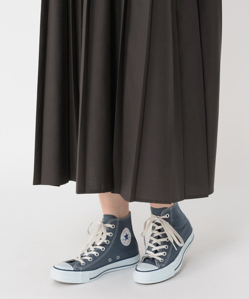 studio CLIP（スタディオクリップ）の「切り替えプリーツワンピース（ワンピース・レディース・チャコール/ベージュ・FREE）」の7枚目の写真