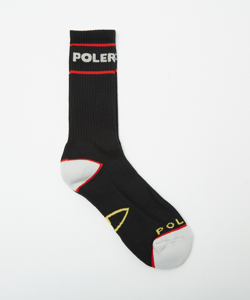 POLeR(ポーラー)の「【POLeR / ポーラー】ロゴ スケートソックス(ソックス/靴下・メンズ・ブラック/ホワイト系その他/ホワイト系その他2/ホワイト系その他3/ブラック系その他/その他1・フリー)」の5枚目の写真