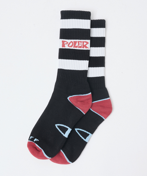 POLeR(ポーラー)の「【POLeR / ポーラー】ロゴ スケートソックス(ソックス/靴下・メンズ・ブラック/ホワイト系その他/ホワイト系その他2/ホワイト系その他3/ブラック系その他/その他1・フリー)」の11枚目の写真