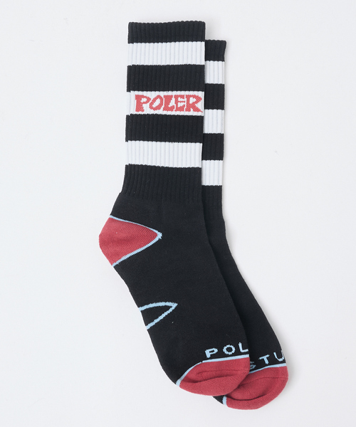 POLeR(ポーラー)の「【POLeR / ポーラー】ロゴ スケートソックス(ソックス/靴下・メンズ・ブラック/ホワイト系その他/ホワイト系その他2/ホワイト系その他3/ブラック系その他/その他1・フリー)」の12枚目の写真