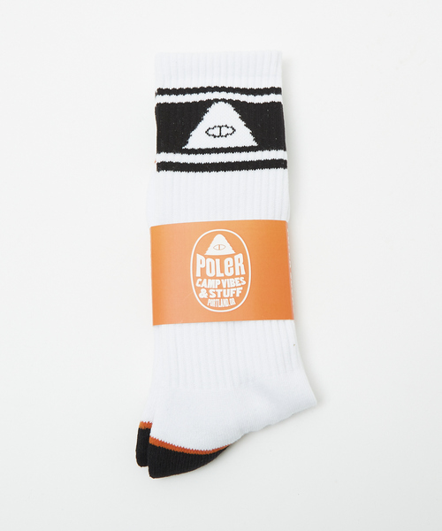 POLeR(ポーラー)の「【POLeR / ポーラー】ロゴ スケートソックス(ソックス/靴下・メンズ・ブラック/ホワイト系その他/ホワイト系その他2/ホワイト系その他3/ブラック系その他/その他1・フリー)」の15枚目の写真