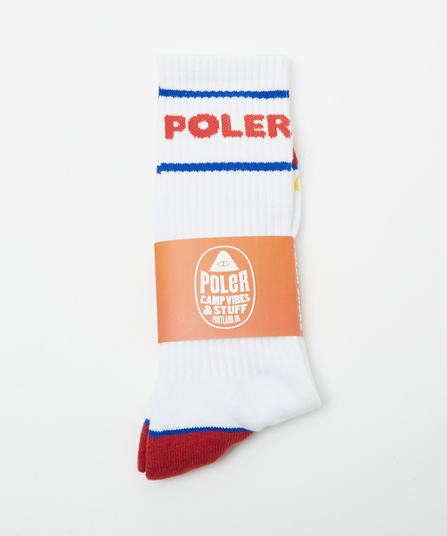 POLeR(ポーラー)の「【POLeR / ポーラー】ロゴ スケートソックス(ソックス/靴下・メンズ・ブラック/ホワイト系その他/ホワイト系その他2/ホワイト系その他3/ブラック系その他/その他1・フリー)」の21枚目の写真
