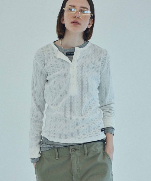 SEA sea japan ヘンリーネックL/S Tシャツ SEA（シー）の「ヘンリー