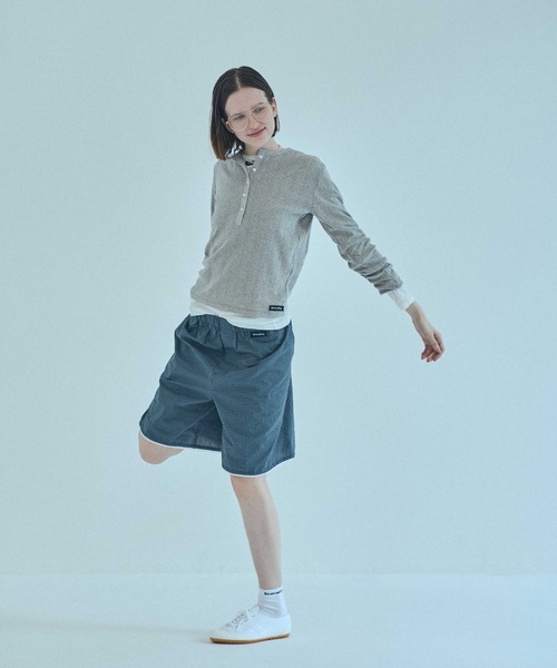 SEA（シー）の「ヘンリーネック L/S TEE（Tシャツ/カットソー）」 - WEAR