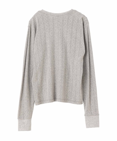 SEA（シー）の「ヘンリーネック L/S TEE（Tシャツ/カットソー）」 - WEAR