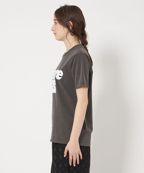 MIXTA（ミクスタ）の「【別注】＜MIXTA＞SHARE LOVE Tシャツ（Tシャツ/カットソー・レディース・ブラック/ナチュラル・S）」の8枚目の写真