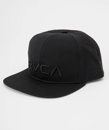 RVCA | RVCA メンズ RVCA TWILL SNAPBACKキャップ 【2025年春夏モデル】/ルーカロゴ刺繍スナップバックキャップ（帽子）(キャップ)