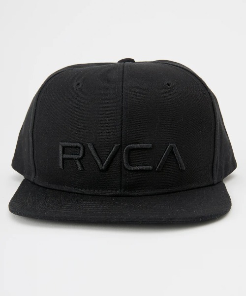 RVCA(ルーカ)の「RVCA メンズ RVCA TWILL SNAPBACKキャップ 【2025年春夏モデル】/ルーカロゴ刺繍スナップバックキャップ(帽子)(キャップ・メンズ・ブラック系その他/ブラック/ブラウン系その他/ナチュラル・FREE)」の13枚目の写真