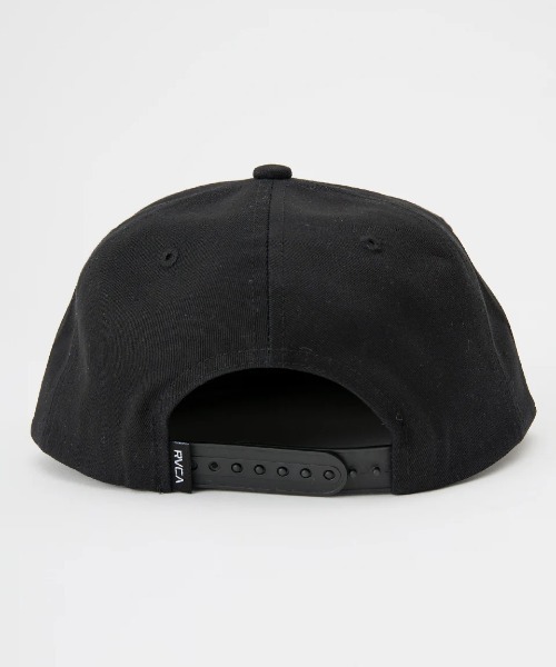 RVCA(ルーカ)の「RVCA メンズ RVCA TWILL SNAPBACKキャップ 【2025年春夏モデル】/ルーカロゴ刺繍スナップバックキャップ(帽子)(キャップ・メンズ・ブラック系その他/ブラック/ブラウン系その他/ナチュラル・FREE)」の7枚目の写真