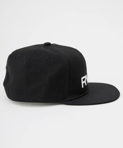 RVCA(ルーカ)の「RVCA メンズ RVCA TWILL SNAPBACKキャップ 【2025年春夏モデル】/ルーカロゴ刺繍スナップバックキャップ(帽子)(キャップ・メンズ・ブラック系その他/ブラック/ブラウン系その他/ナチュラル・FREE)」の8枚目の写真